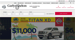 Desktop Screenshot of garlynsheltonnissan.com